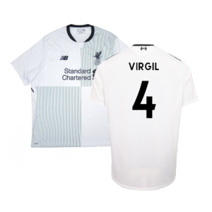 Liverpool 2017-18 Away Shirt (XXL) (Very Good) (Virgil 4)