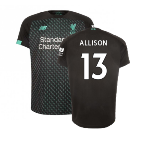 Liverpool 2019-20 Third Shirt (S) (Excellent) (Allison 13)