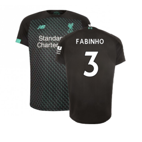 Liverpool 2019-20 Third Shirt (S) (Excellent) (Fabinho 3)