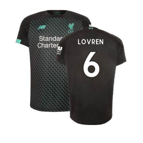 Liverpool 2019-20 Third Shirt (S) (Excellent) (Lovren 6)