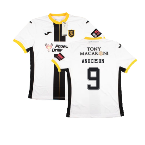 Livingston 2022-23 Away Shirt (M) (Very Good) (Anderson 9)