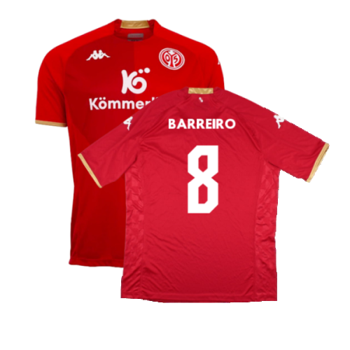 Mainz 2022-2023 Home Shirt (L) (Mint) (Barreiro 8)