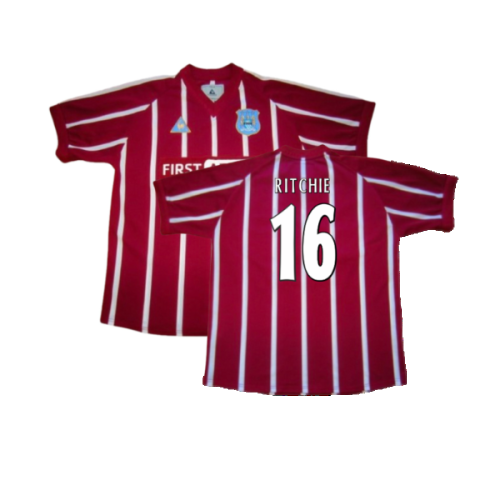 Manchester City 2002-2003 Third Shirt (M) (Excellent) (Ritchie 16)