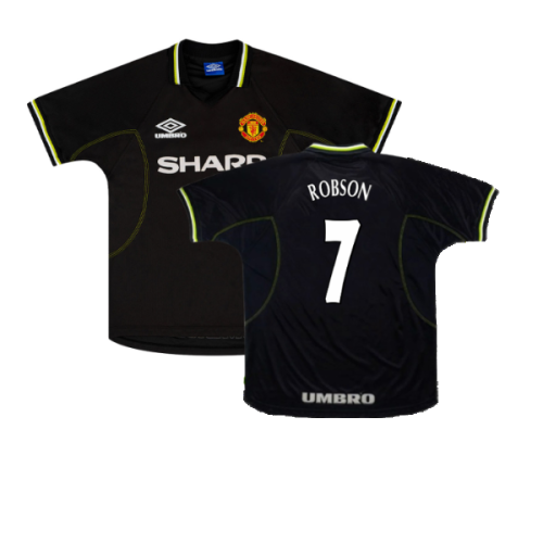 Manchester United 1998-99 Third Shirt (XL) (Excellent) (Robson 7)