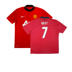 Manchester United 2013-14 Home Shirt (Small) (Very Good) (Best 7)