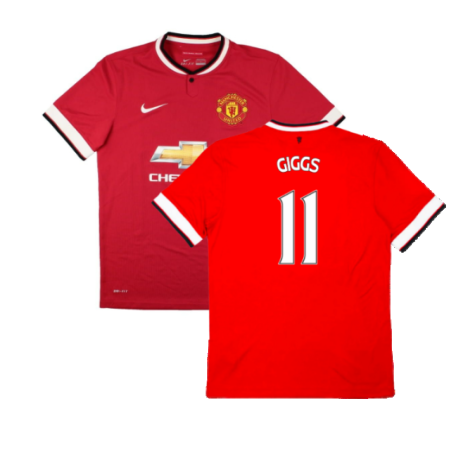 Manchester United 2014-15 Home (3XL) (Very Good) (Giggs 11)