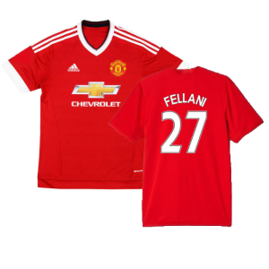 Manchester United 2015-16 Home Shirt (M) (Excellent) (Fellani 27)