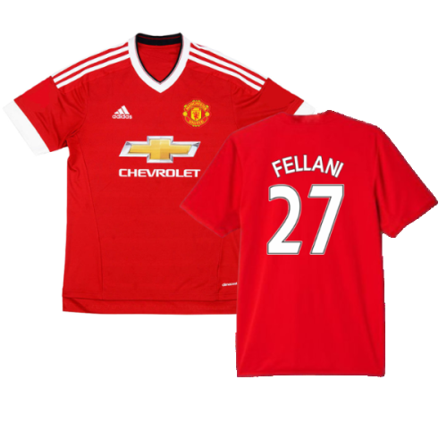 Manchester United 2015-16 Home Shirt (S) (Fellani 27) (Very Good)