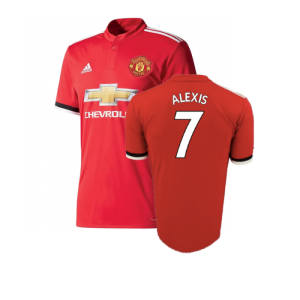 Manchester United 2017-18 Home Shirt (L) (Very Good)