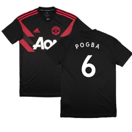Manchester United 2018-19 Adidas Training Shirt (XL) (Excellent) (Pogba 6)
