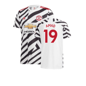 Manchester United 2020-21 Third Shirt (XL) (Good) (Amad 19)