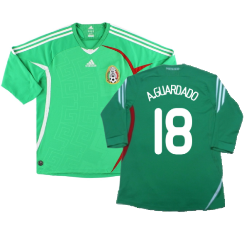 Mexico 2008-2009 Home Shirt (M) (Excellent) (A.Guardado 18)