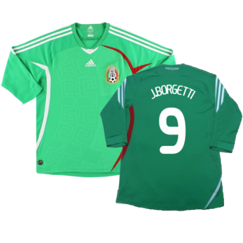 Mexico 2008-2009 Home Shirt (M) (Excellent) (J.Borgetti 9)