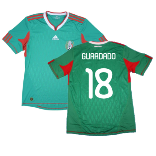 Mexico 2010-11 Home Shirt (2XL) (Very Good) (Guardado 18)