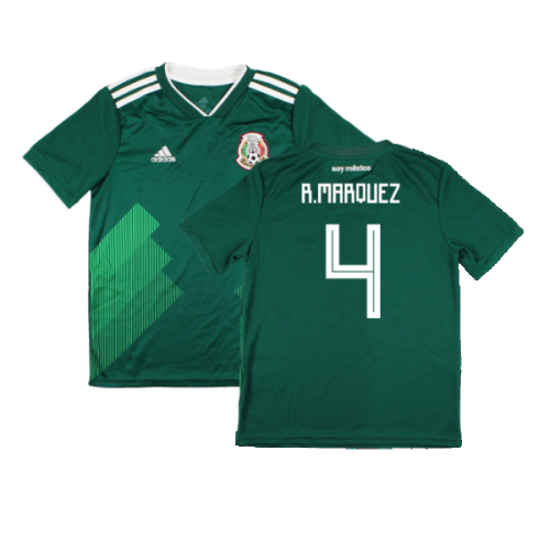 Mexico 2018-19 Home Shirt (Mint) (R.Marquez 4)