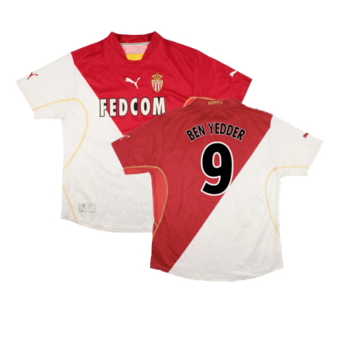 Monaco 2002-03 Home Shirt (XL) (Fair) (BEN YEDDER 9)