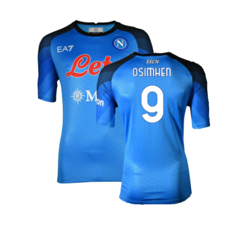 Napoli 2022-23 Home Shirt (XL) (Good) (Osimhen 9)