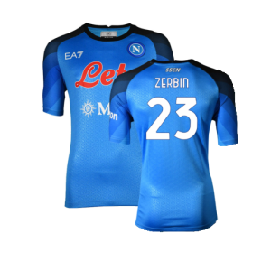 Napoli 2022-23 Home Shirt (XL) (Excellent) (Zerbin 23)