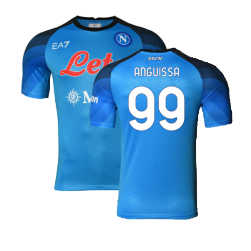 Napoli 2022-23 Player Issue Home Shirt (3XL) (Anguissa 99) (Excellent)