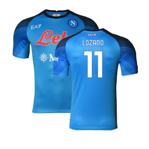 Napoli 2022-23 Player Issue Home Shirt (S) (Very Good) (Lozano 11)