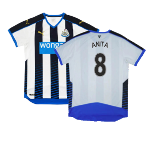 Newcastle United 2015-16 Home Shirt (XL) (Good) (Anita 8)