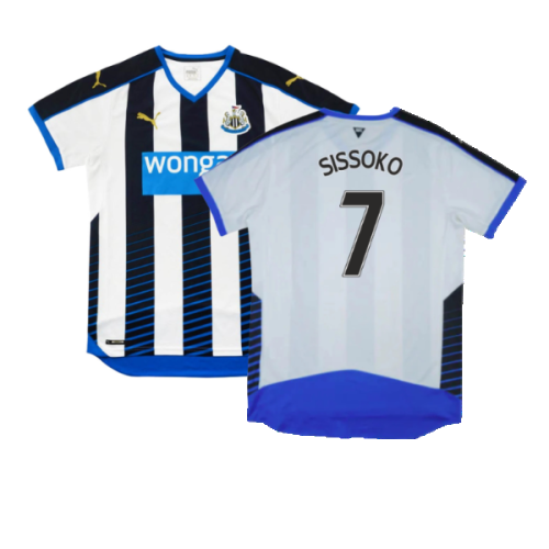 Newcastle United 2015-16 Home Shirt (S) (Excellent) (Sissoko 7)