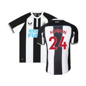 Newcastle United 2021-22 Home Shirt (M) (Mint) (ALMIRON 24)