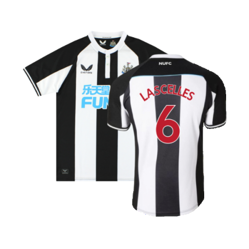 Newcastle United 2021-22 Home Shirt (M) (Mint) (LASCELLES 6)