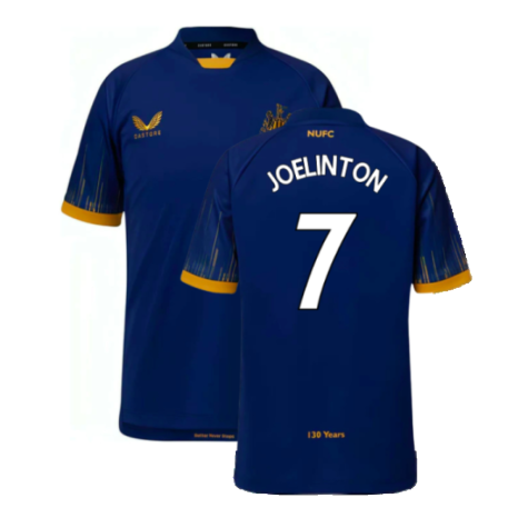 Newcastle United 2022-23 Away Shirt (Sponsorless) (XL) (Excellent) (JOELINTON 7)