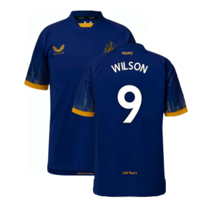 Newcastle United 2022-23 Away Shirt (Sponsorless) (XL) (Excellent) (WILSON 9)