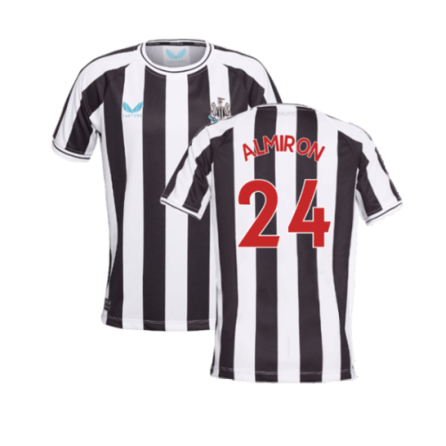 Newcastle United 2022-23 Home Shirt (Sponsorless) (M) (Very Good) (ALMIRON 24)