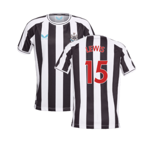 Newcastle United 2022-23 Home Shirt (Sponsorless) (L) (Excellent) (LEWIS 15)