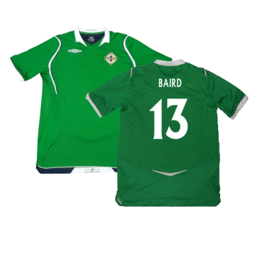 Northern Ireland 2008-09 Home Shirt (Excellent) (Baird 13)