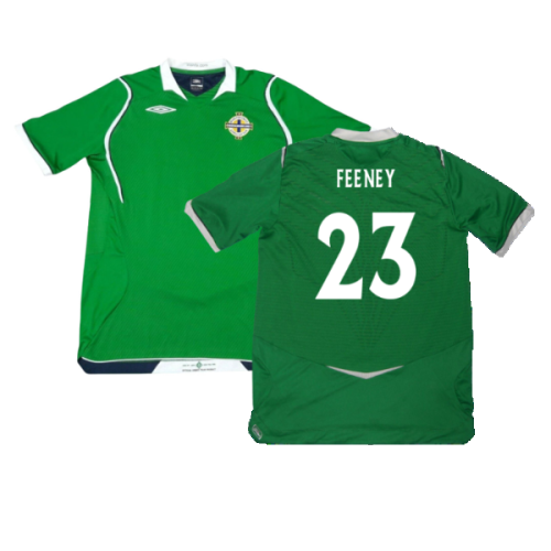 Northern Ireland 2008-09 Home Shirt (Excellent) (Feeney 23)