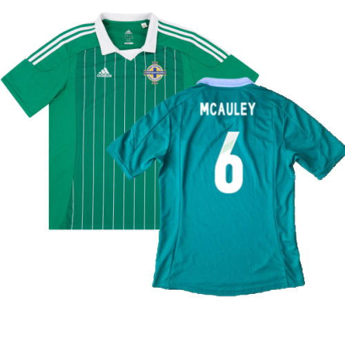 Northern Ireland 2012-13 Home Shirt (S) (Excellent) (McAuley 6)