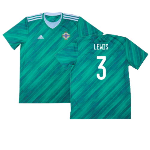 Northern Ireland 2020-2021 Home Shirt (L) (Mint) (Lewis 3)