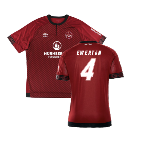 Nurnberg 2018-19 Home Shirt (M) (Mint) (Ewerton 4)