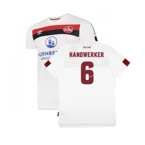 Nurnberg 2019-20 Away Shirt (S) (Mint) (Handwerker 6)