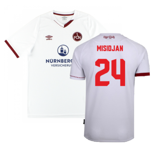 Nurnberg 2020-21 Away Shirt (L) (Mint) (Misidjan 24)