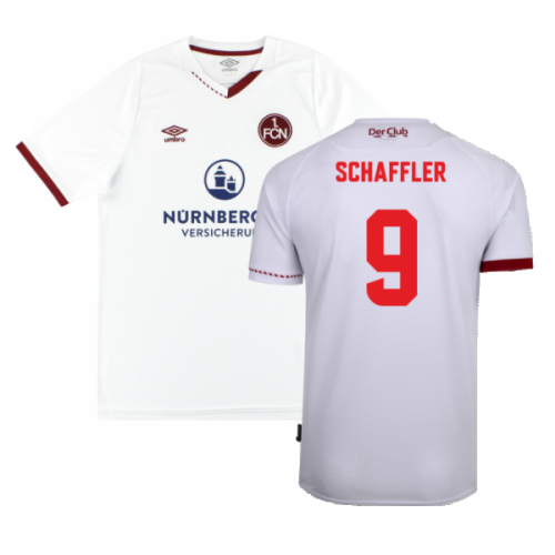 Nurnberg 2020-21 Away Shirt (L) (Mint) (Schaffler 9)