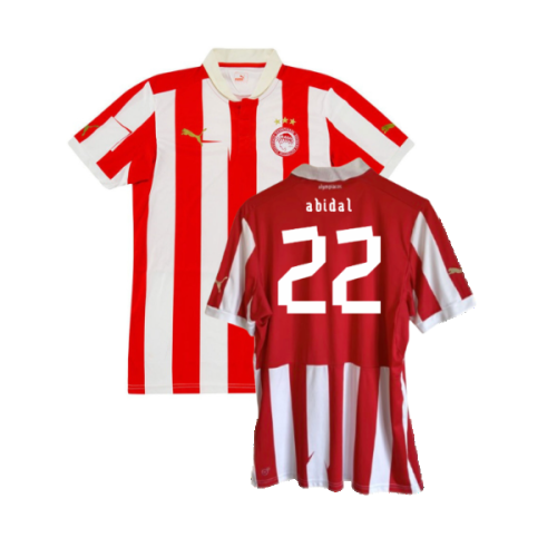 Olympiacos 2012-13 Home Shirt (Excellent) (Abidal 22)