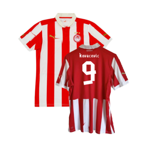 Olympiacos 2012-13 Home Shirt (Excellent) (Kovacevic 9)