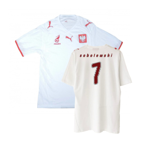 Poland 2008-09 Home Shirt (XXL) (Excellent) (Sobolewski 7)