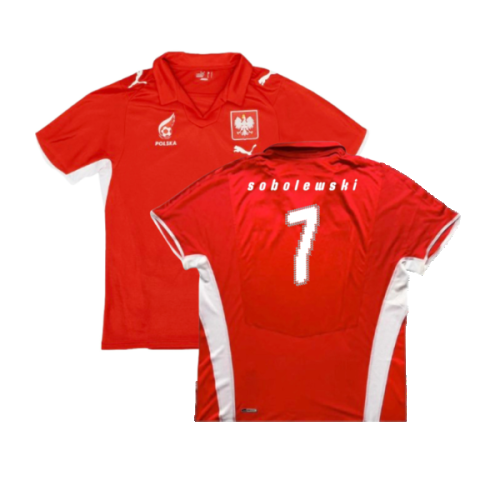 Poland 2008-09 Away Shirt (M) (Good) (Sobolewski 7)