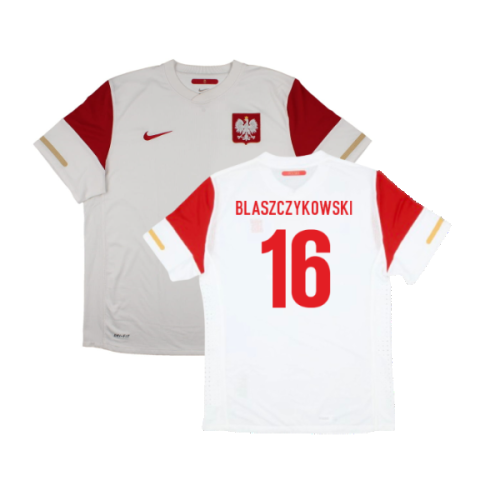 Poland 2010-12 Home Shirt (XL) (Excellent) (Blaszczykowski 16)