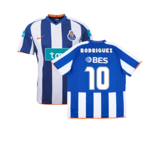 Porto 2008-09 Home Shirt (L) (Excellent) (Rodriguez 10)