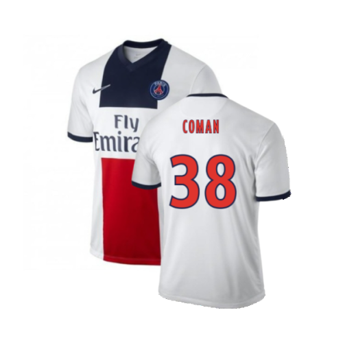 PSG 2013-14 Away Shirt (M) (Very Good) (Coman 38)