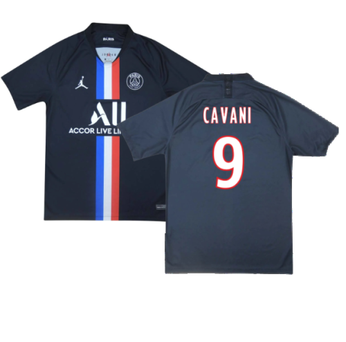 PSG 2019-20 Fourth Shirt (S) (CAVANI 9) (BNWT)