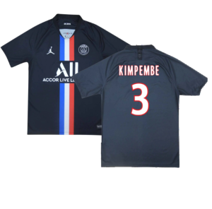 PSG 2019-20 Fourth Shirt (S) (KIMPEMBE 3) (BNWT)