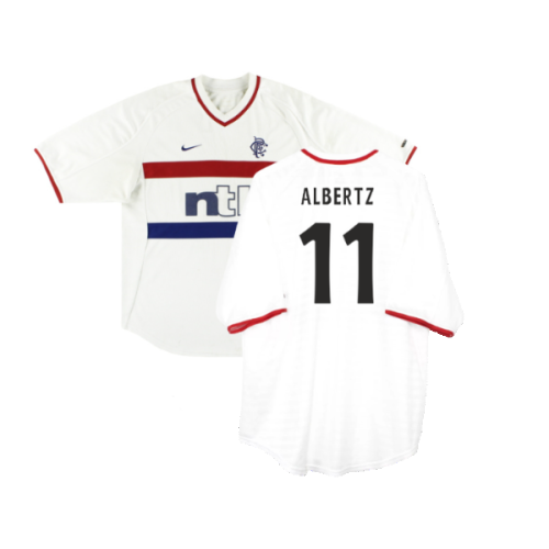 Rangers 2000-01 Away Shirt (XL Boys) (Good) (ALBERTZ 11)